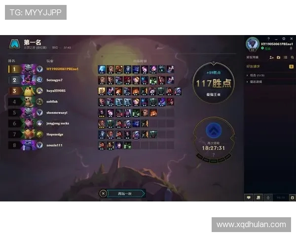 英雄联盟耐力排行榜揭晓V5战队荣登第七名引发热议